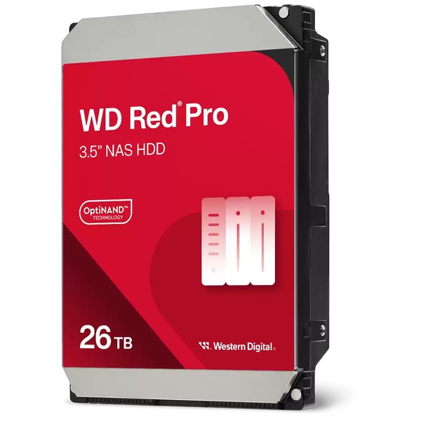 WD Red Pro NAS向け SATA3 6Gbps 3.5型HDD 26TB