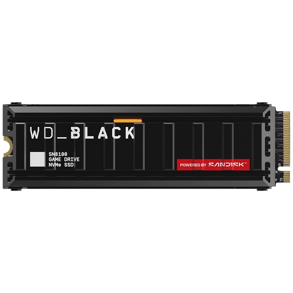 WD_BLACK SN8100 NVMe Gen5 SSD ヒートシンク付　8TB　WDS800T1XHM