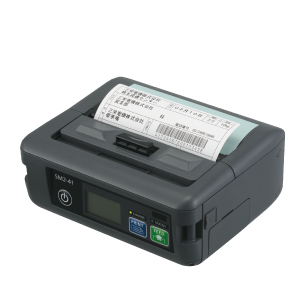 紙幅112mmラベル対応モバイルタイプライン印字方式小型サーマルプリンタ(Bluetooth・USB・シリアル・WiFi、ラベル剥離モデル)