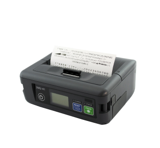 紙幅112mmラベル対応モバイルタイプライン印字方式小型サーマルプリンタ(Bluetooth・USB・シリアル・WiFi)