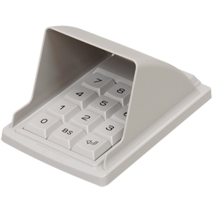小型暗証入力用テンキーボード フード付モデル USB用
