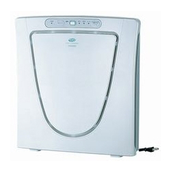 マイナスイオン発生空気清浄機 （パールホワイト）