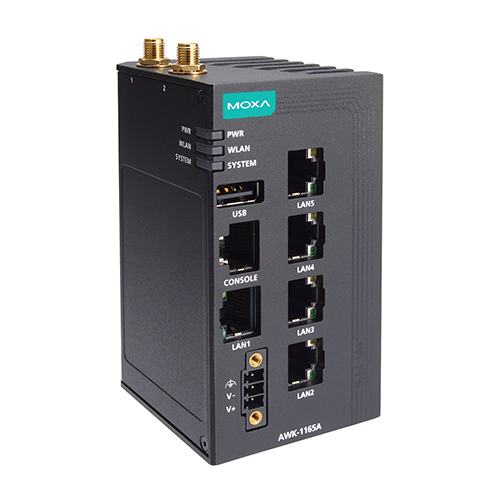 エントリーレベル5ポート 産業用 IEEE 802.11ax ワイヤレスAP