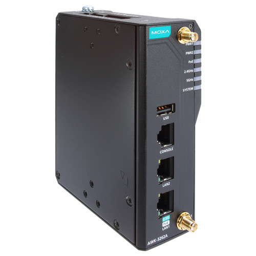 産業用 IEEE 802.11ax ワイヤレスAP/ブリッジ/クライアント UNバンド (ワイド温度モデル)