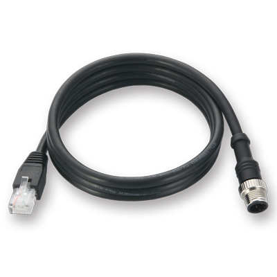 M12/5ピン電源ケーブル、5ピンA-coded M12コネクタ