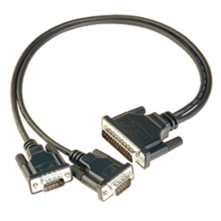 2ポート DB9ピン コネクションケーブル 50cm