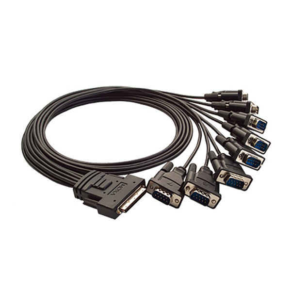 8ポートシリアルコネクションケーブル SCSI VHDCI 68/8xDB9（オス）