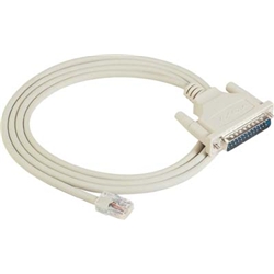 専用ストレートケーブル RJ45/DB25（オス） 150cm