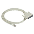 専用ストレートケーブル RJ45/DB25（オス） 150cm