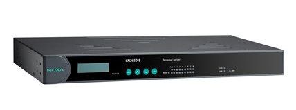 8ポート デュアルLAN、RS-232C 非同期サーバ