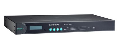 16ポート RS-232C/422/485 デュアルLANターミナルサーバ