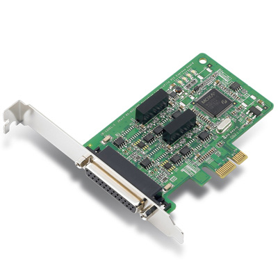 2ポート RS-422/485 PCI Expressボード、ロープロファイル、光絶縁