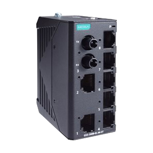 8ポート エントリータイプ アンマネージドイーサネットスイッチ メタル筐体 マルチモード STコネクタ 動作温度拡張品