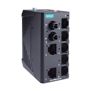 8ポート エントリータイプ アンマネージドイーサネットスイッチ メタル筐体 マルチモード STコネクタ