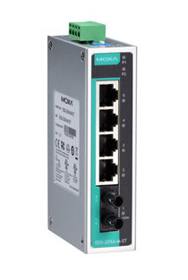 アンマネージドスイッチ、4xRJ45 1xマルチST