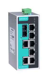 アンマネージドスイッチ、7xRJ45 1xシングルSC、Tモデル