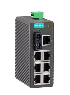 アンマネージドスイッチ、7xRJ45 1xマルチSC