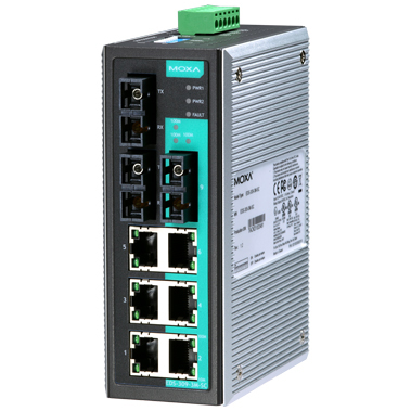 アンマネージドスイッチ、6xRJ45 3xマルチSC、Tモデル
