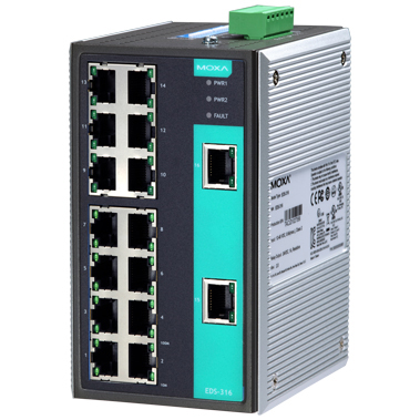 アンマネージドスイッチ、16xRJ45