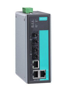 マネージドスイッチ、3xRJ45 2xマルチST、Tモデル