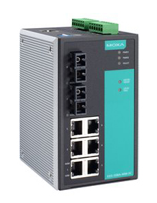 マネージドスイッチ、6xRJ45 2xシングルSC、Tモデル