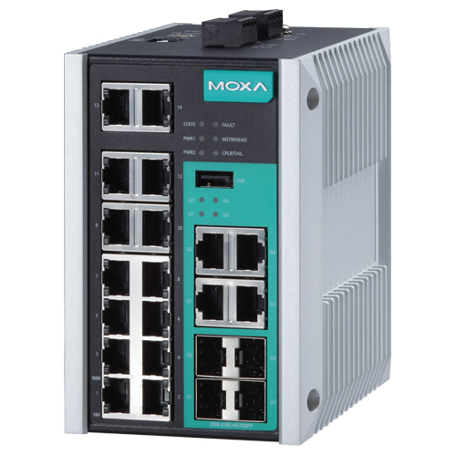 14＋4Gポート ギガビットマネージドイーサネットスイッチ (ワイド温度モデル)