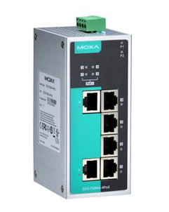 アンマネージドスイッチ、2xRJ45 4xPoEポート