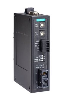 工業用RS-232C/422/485⇒シングルモード ファイバーコンバータ(SCコネクタ)