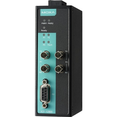 2ポート産業用PROFIBUS-ファイバコンバータ シングルST