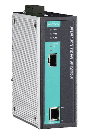 産業用ギガビットイーサネット⇒ファイバイーサネット・メディアコンバータ