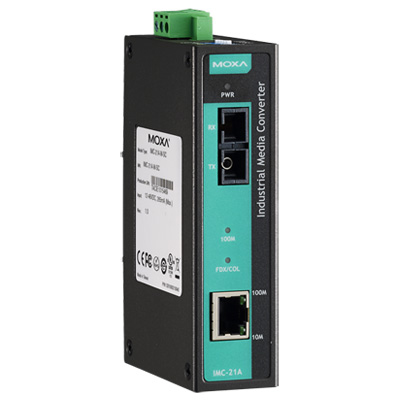 産業用10/100BaseT(X)⇒100BaseFXメディアコンバータ シングル SC/Tモデル