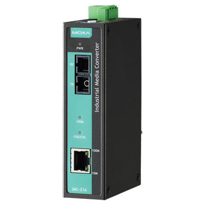 産業用10/100BaseT(X)⇒100BaseFXメディアコンバータ シングル SC