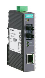 10/100BaseT（X）⇔100BaseFXメディアコンバータ、マルチST