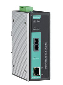 PoE 10/100BaseT（X）⇒100BaseFXメディアコンバータ、シングルSC