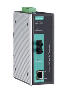 PoE 10/100BaseT（X）⇒100BaseFXメディアコンバータ、シングルST、Tモデル