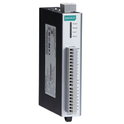 リモートイーサネットI/O、2ポート、8DI、8DIO搭載