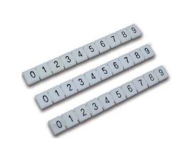 マーカー（0～9ナンバリング）、白色、100個入