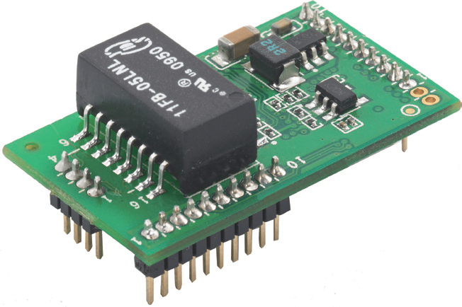 10/100Mbps組込みシリアルデバイスサーバ