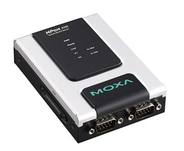 2ポートRS-232C/422/485セキュアターミナルサーバ Tモデル