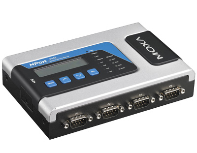 4ポート RS-232C/422/485 セキュアターミナルサーバ