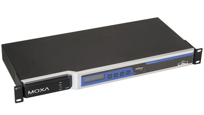 16ポート RS-232C セキュアターミナルサーバ/100-240VAC