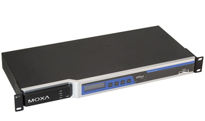 32ポート RS-232C/422/485セキュアターミナルサーバ/48VDC