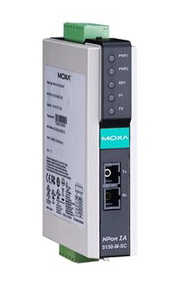 1ポート RS-232C/422/485シリアルデバイスサーバ/シングルモード/SCコネクタ 光絶縁