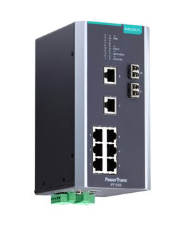 IEC 61850-3認証マネージドスイッチ 8xRJ45 2xマルチLC