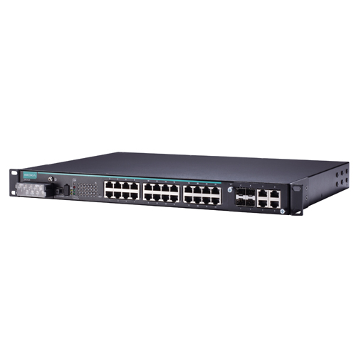 IEC 61850-3認証マネージドラックマウントイーサネットスイッチ 12xマルチSC 1絶縁電源(18~72VDC)