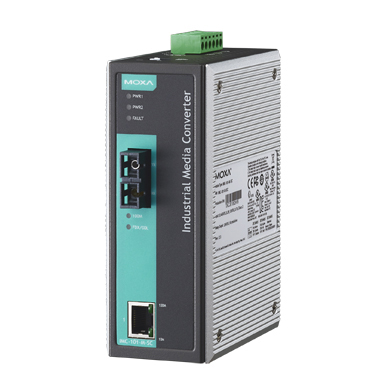 産業用IEC 61850/EN50155イーサネット⇒ファイバーメディアコンバータ/マルチモードSCコネクタ/デュアルリダンダンド電源