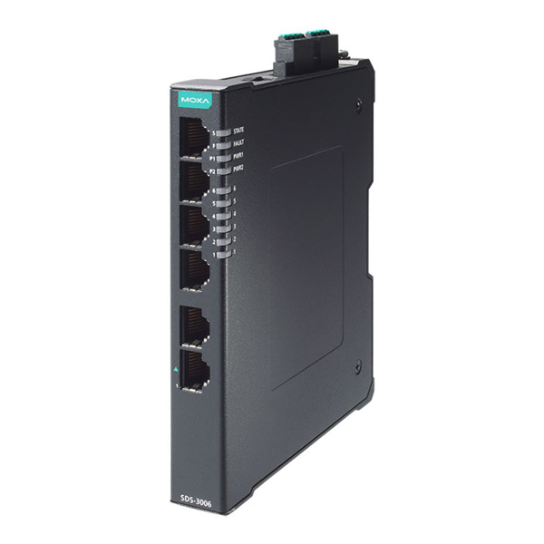 産業用 6ポート スマートイーサネットスイッチ