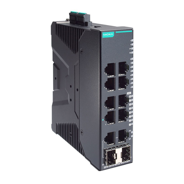 8PoE+ポート付き 産業用 8+2ギガビットポート スマートイーサネットスイッチ