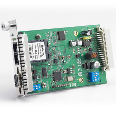 RS-232C/422/485⇒シングルモード・ファイバースライドインモジュールコンバータ SC