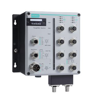 EN 50155認証 8ポートマネージドイーサネット/8 PoEスイッチ